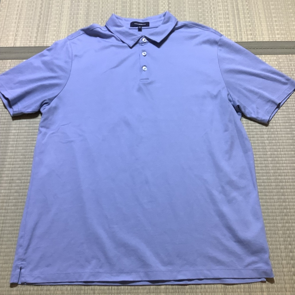 WESTZEROONE River Valley Short Sleeve Polo Shirt WZ21055 Light Blue Men’s XXL